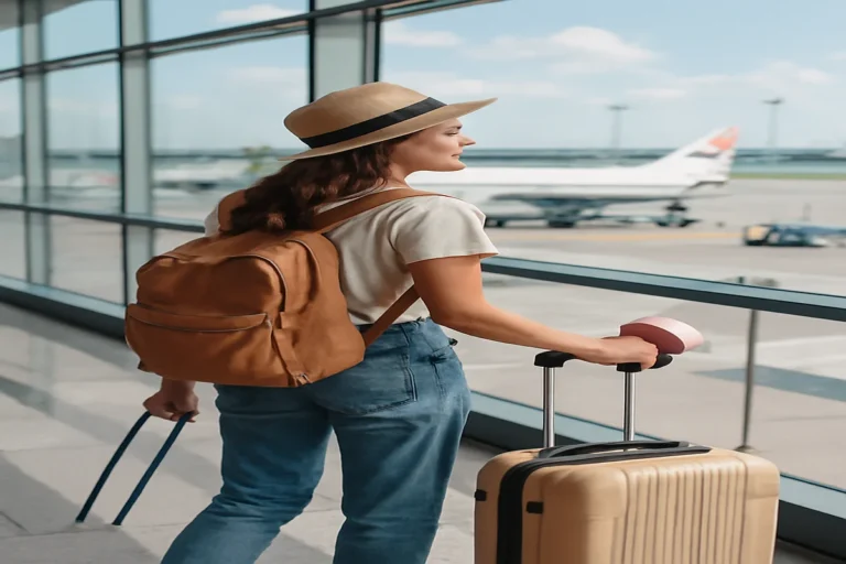 travel aesthetic airport
