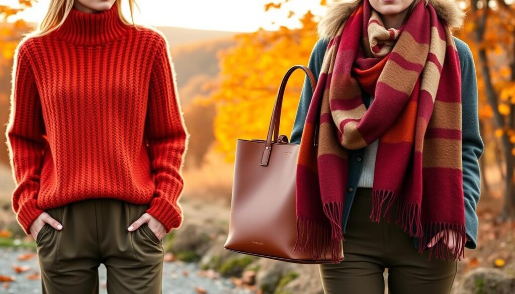 Autumn Color Palette for Travel Outfits