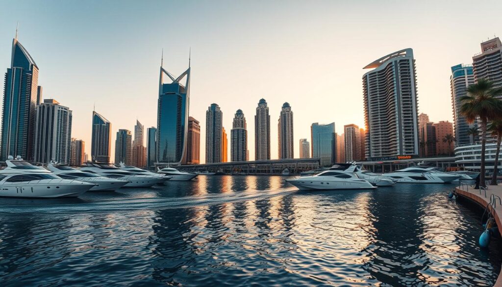 Dubai Marina cityscape Dubai Marina cityscape