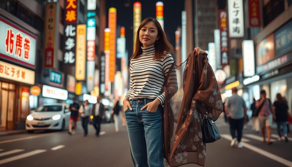 Japan Travel Outfit Transitions