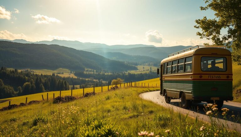 bus travel aesthetic