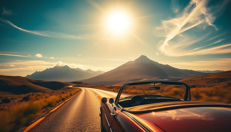 car travel aesthetic