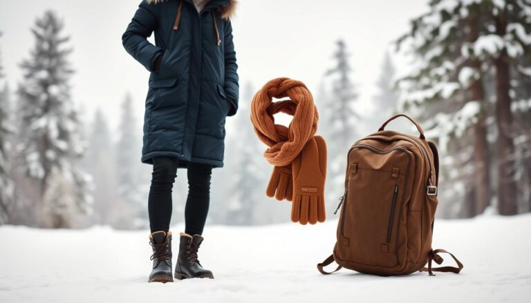 winter travel outfit